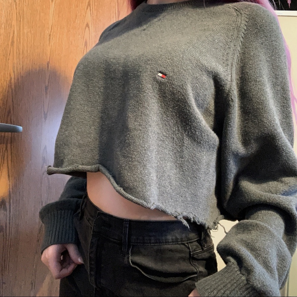 Tommy Hilfiger Cropped Sweater